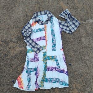 Stranger Things Plaid and Graphic Shirt